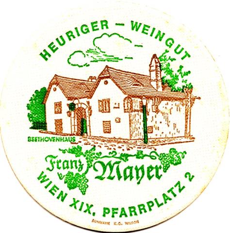 wien w-a mayer 2ab (rund190-heuriger weingut-grnbraun) 